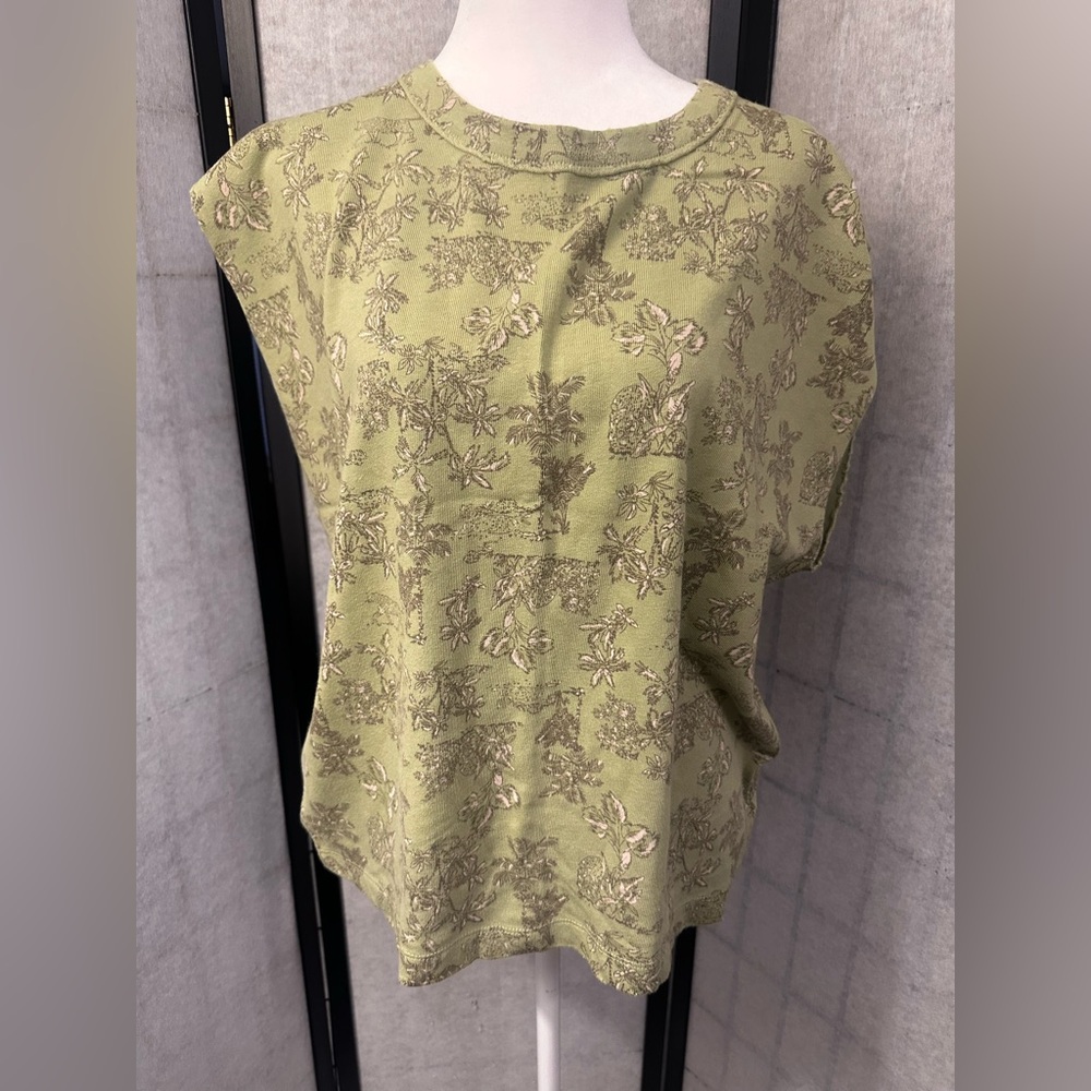 Aerie animal print oversized top